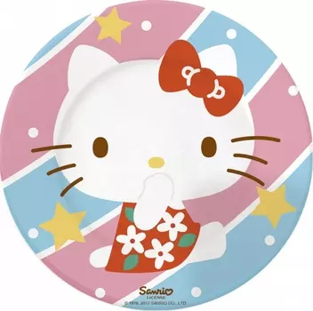 Тарелка керамическая Stor Hello Kitty Искусство