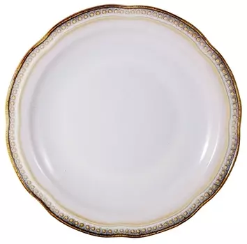 Тарелка 22,5 см Matceramica Pompeia кремовый