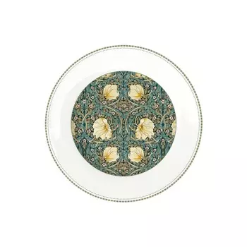 Тарелка обеденная 26,5 см Easy Life William Morris тёмно-зелёный
