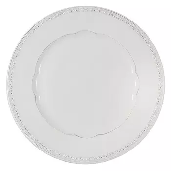 Тарелка обеденная 27 см Matceramica Augusta белый