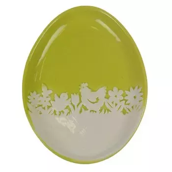 Тарелка пасхальная "Цветы"