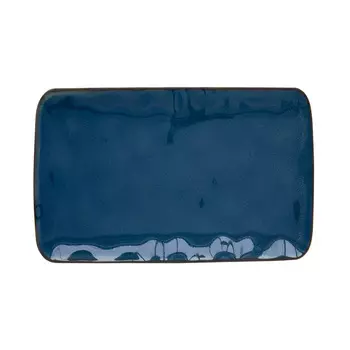 Тарелка прямоугольная 20 х 13 см Easy Life Interiors синий