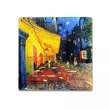 Тарелка сервировочная 13 х 13 см Carmani Ван Гог Ночная терраса кафе
