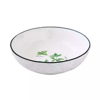 Тарелка суповая 18 см Easy Life Herbarium фарфор
