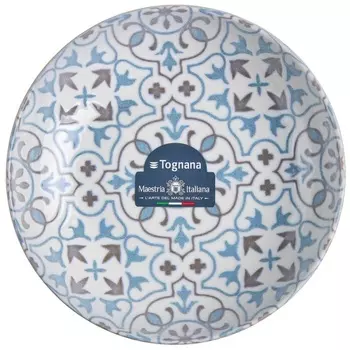 Тарелка суповая 20 см Tognana Aura Blue