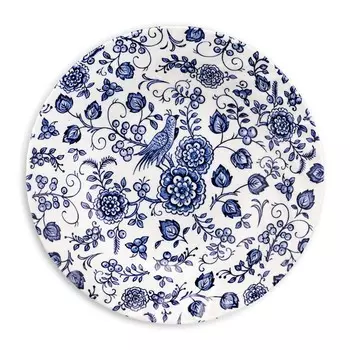 Тарелка суповая 22 см Churchill Нанкин белый фон