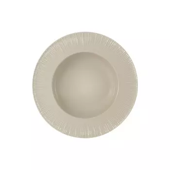 Тарелка суповая 24 см Home &amp; Style Карамель