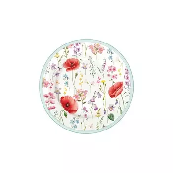 Тарелка закусочная 19 см Easy Life Красные маки