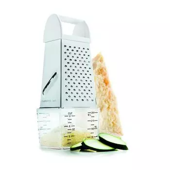 Терка 4-х гранная с контейнером Ghidini