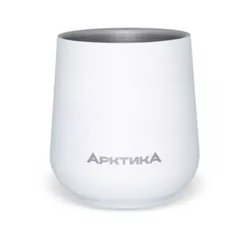 Термобокал 220 мл Арктика белый