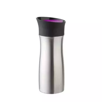 Термокружка 300 мл Helios Click'n'Drink Blackberry