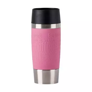 Термокружка 360 мл Emsa Travel Mug розовый