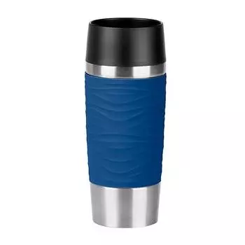 Термокружка 360 мл Emsa Travel Mug Waves синий