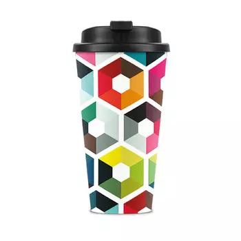 Термокружка 450 мл Remember Hexagon