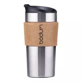 Термокружка дорожная 350 мл Bodum Travel пробковая