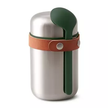 Термос для горячего 400 мл Food Flask оливковый