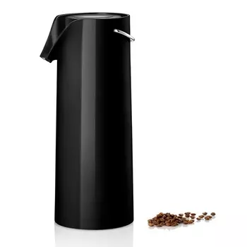 Термос с механической помпой 1,8 л Eva Solo черный