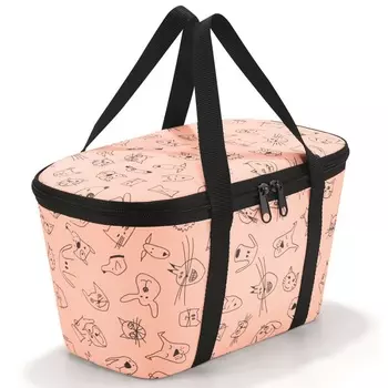 Термосумка детская Reisenthel Coolerbag Cats and Dogs rose