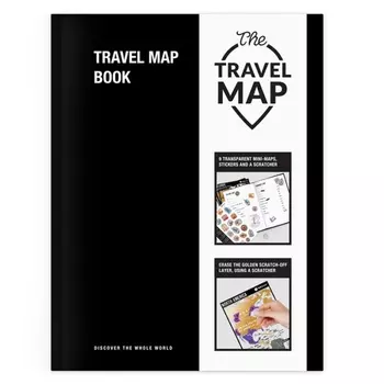 Тетрадь путешествий Travel Map Book