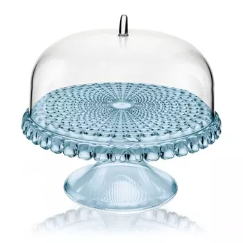 Тортница Guzzini Tiffany голубой