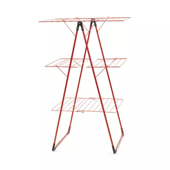 Трехъярусная напольная сушилка для белья Brabantia красный