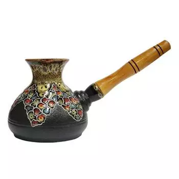 Турка керамическая 500 мл Мир Кофе Восточная мозаика