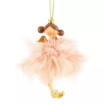 Украшение подвесное Азалия Ангел розовый в ассортименте