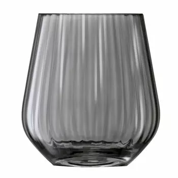 Ваза 16 см LSA International Zinc серый