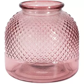 Ваза 24 см San Miguel Diamante розовый