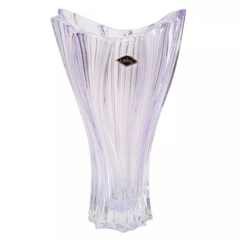 Ваза 32 см Aurum Crystal Plantica Amethyst
