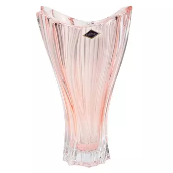 Ваза 32 см Aurum Crystal Plantica Pink