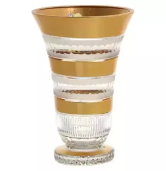 Ваза 35 см Crystalite Bohemia Фелиция Crystal Heart