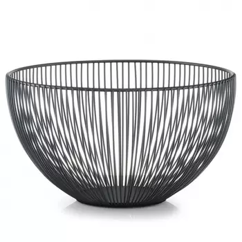 Ваза для фруктов 25 х 14 см Zeller чёрный