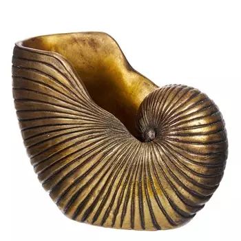 Ваза Kersten BV Seaworld Shell золотистый