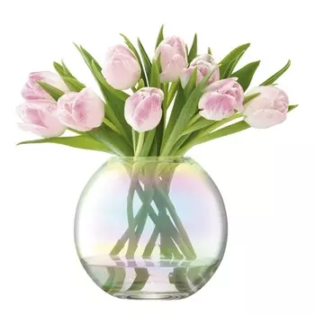 Ваза круглая 16 см LSA International Pearl