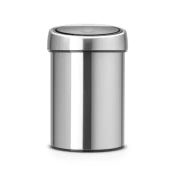 Ведро для мусора 3 л Brabantia Touch Bin стальной матовый