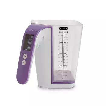 Весы кухонные электронные Galaxy фиолетовый