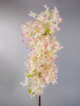 Ветка цветущая декоративная 100 см Азалия розовый