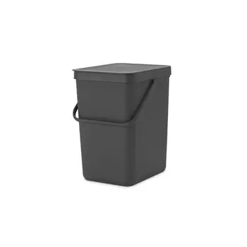 Встраиваемое мусорное ведро 25 л Brabantia Sort &amp; Go серый