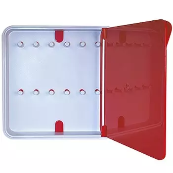 Ящик для ключей ByLine Красный