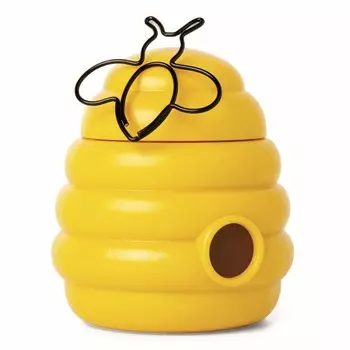 Зажимы канцелярские с магнитным держателем OTOTO Busy bees