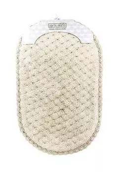 ZELDA (беж) Коврик для ванной кружевной 60х100см