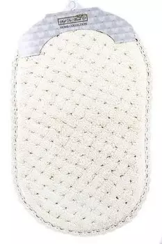 ZELDA (крем) Коврик для ванной кружевной 60х100см