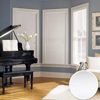 Жалюзи пластиковые горизонтальные Eskar белые 120 x 160 см