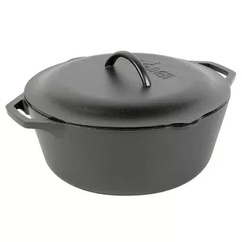 Жаровня чугунная с крышкой 6,6 л Lodge