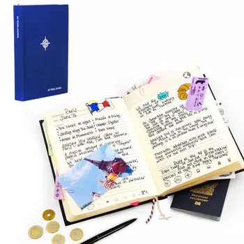 Журнал путешественника My Travel синий