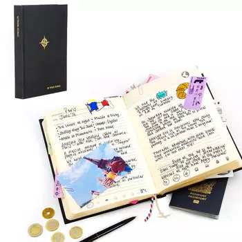 Журнал путешественника Suck UK My Travel черный