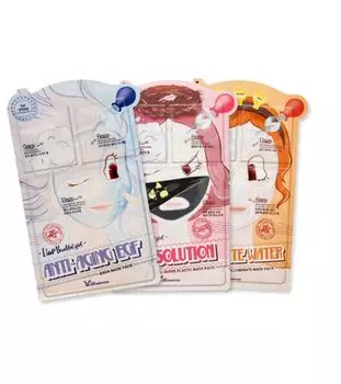 3-шаговая маска для лица elizavecca 3-step mask pack