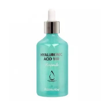 ампульная сыворотка с гиалуроновой кислотой farmstay hyaluronic acid 100 ampoule