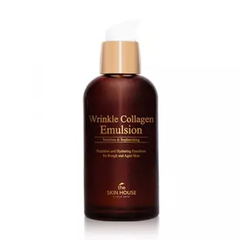 антивозрастная эмульсия с коллагеном the skin house wrinkle collagen emulsion